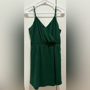 Madewell Emerald Green Cami Dress with Pockets | Size: 8